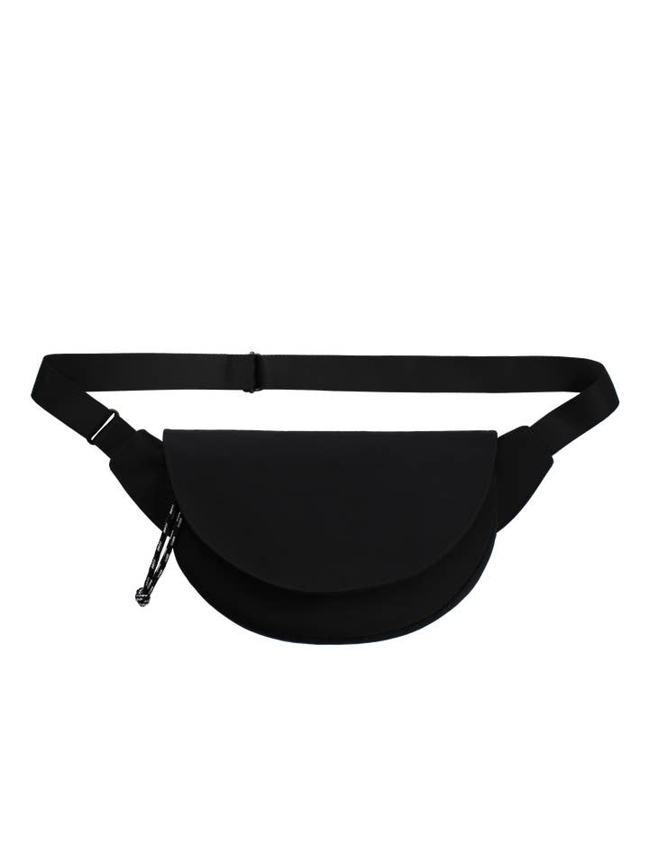 Fanny pack in black - Anna for wholesale by Reliée Studio