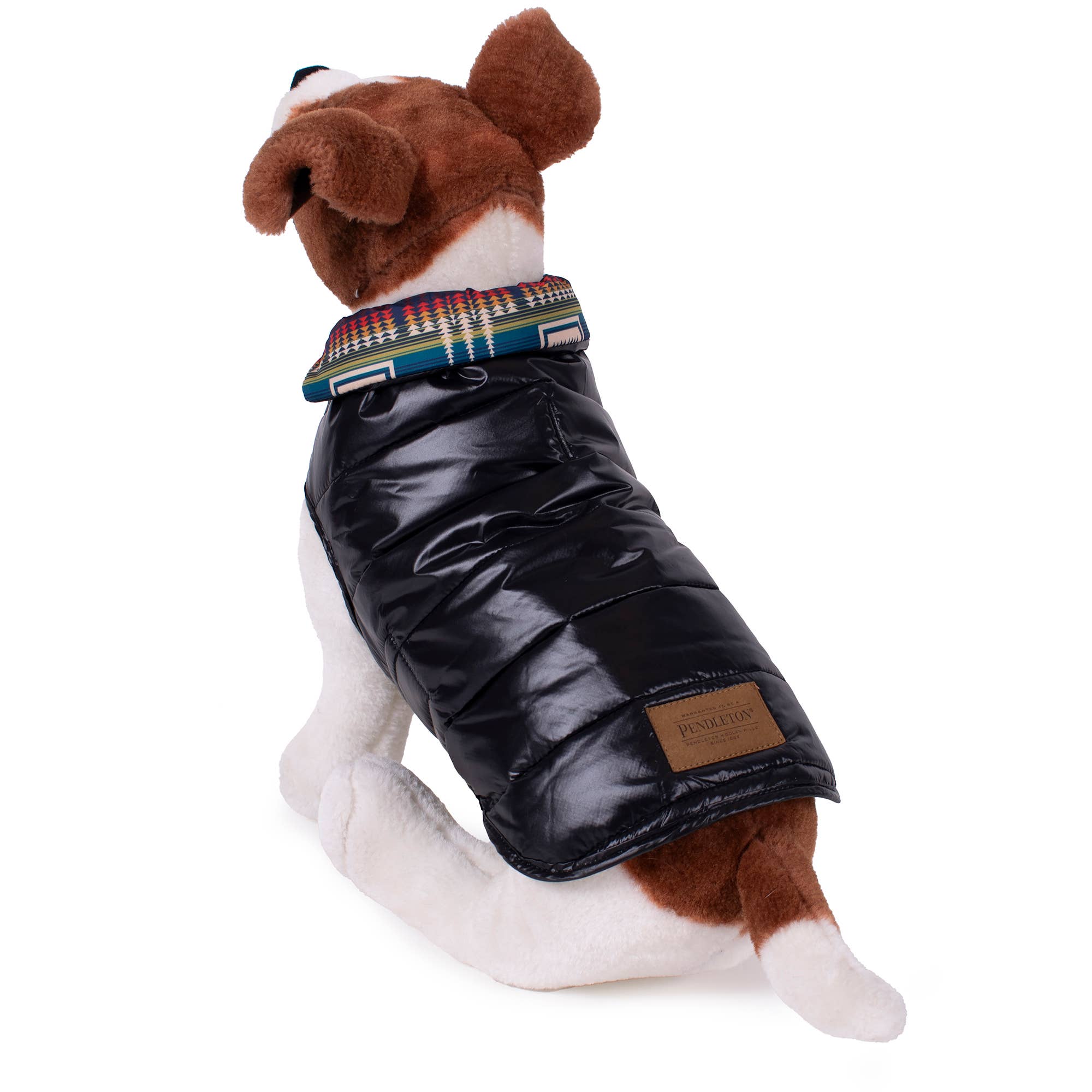 Carolina Pet Company - Wholesale Pet Coat - Dog - Pendleton Puffer Style Adjustable Dog Coat - Century Harding5