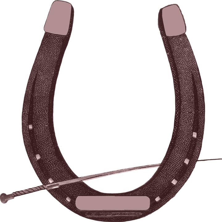 Equestrian/ Hufhandtuch/Weiß für den Großhandel von Ox Bow Decor