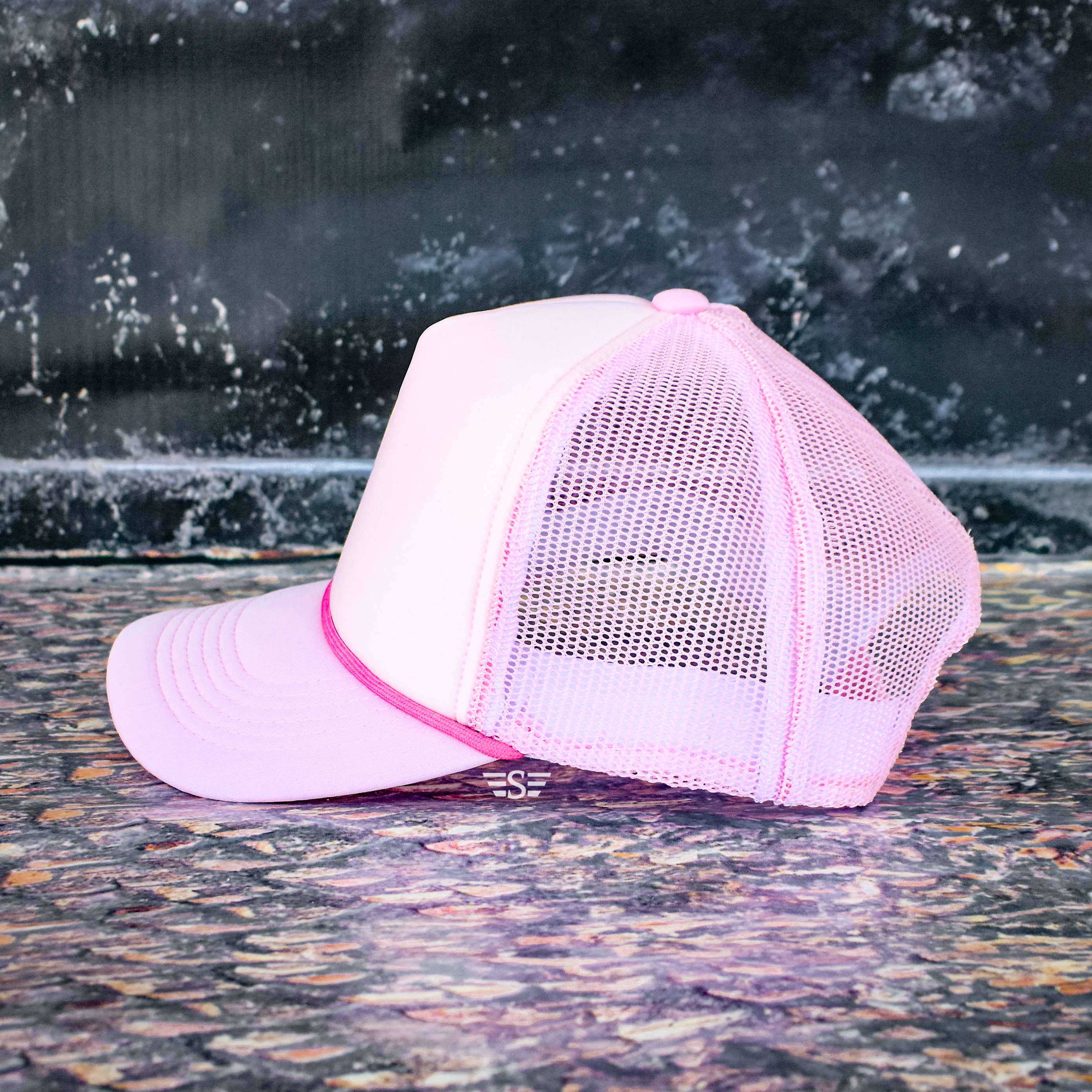 Flying S Company - Wholesale Trucker Hat - Unisex - Tri Color Mesh Trucker Cap20