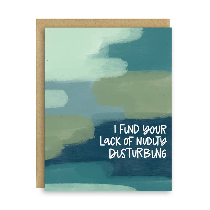 Disturbing Anniversary Card for wholesale by Little Lovelies Studio