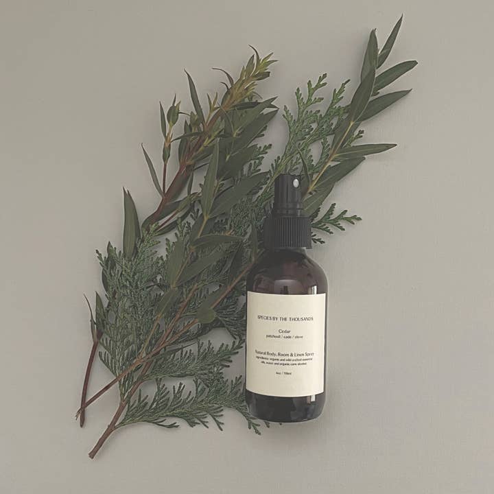 Species by the Thousands - Wholesale Room & Linen Spray - Cedar Essential Oil Body, Room & Linen Spray