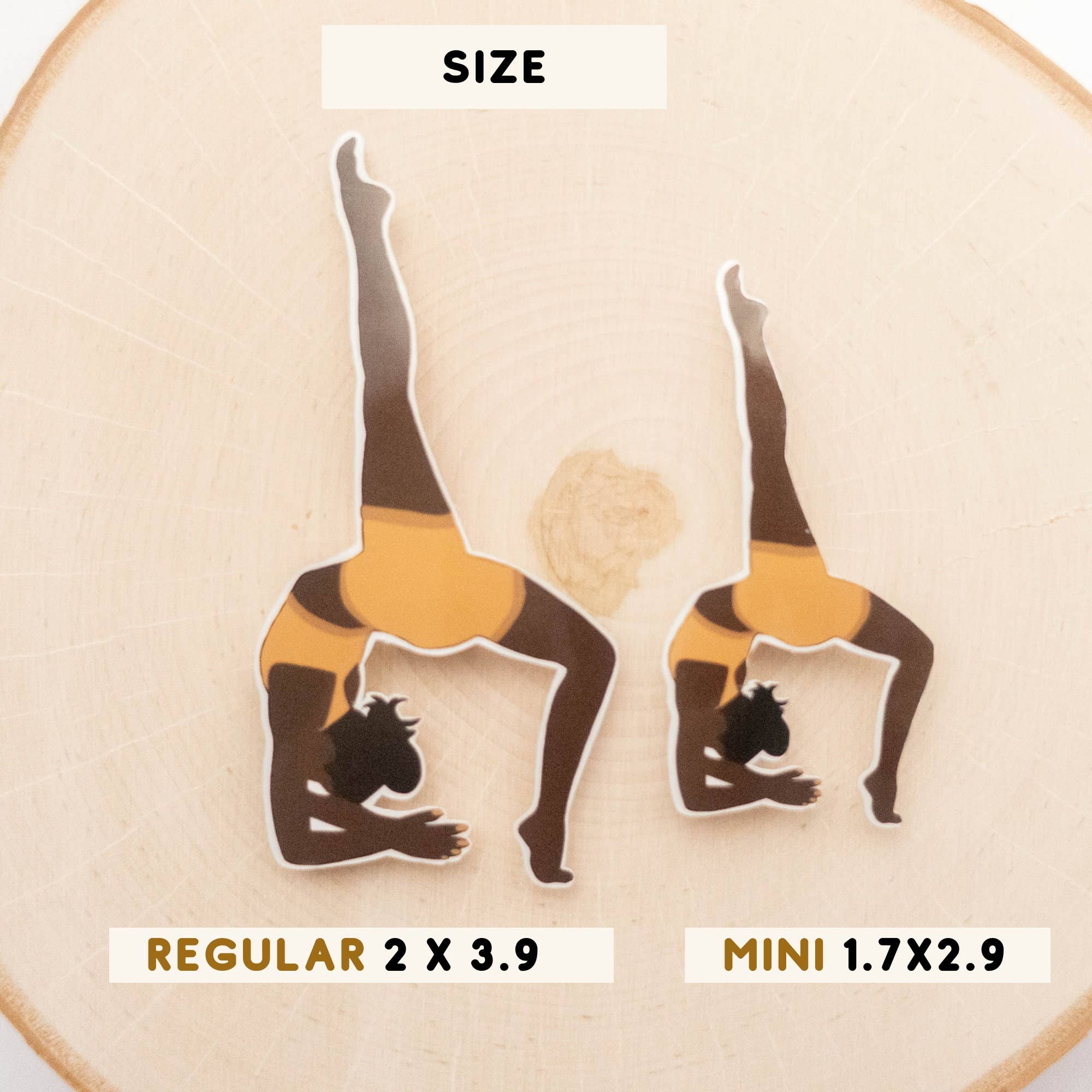 Syera Love & Co. - Venta al por mayor Pegatina - Pegatinas y calcomanías de vinilo troqueladas para portátil de chica fitness2