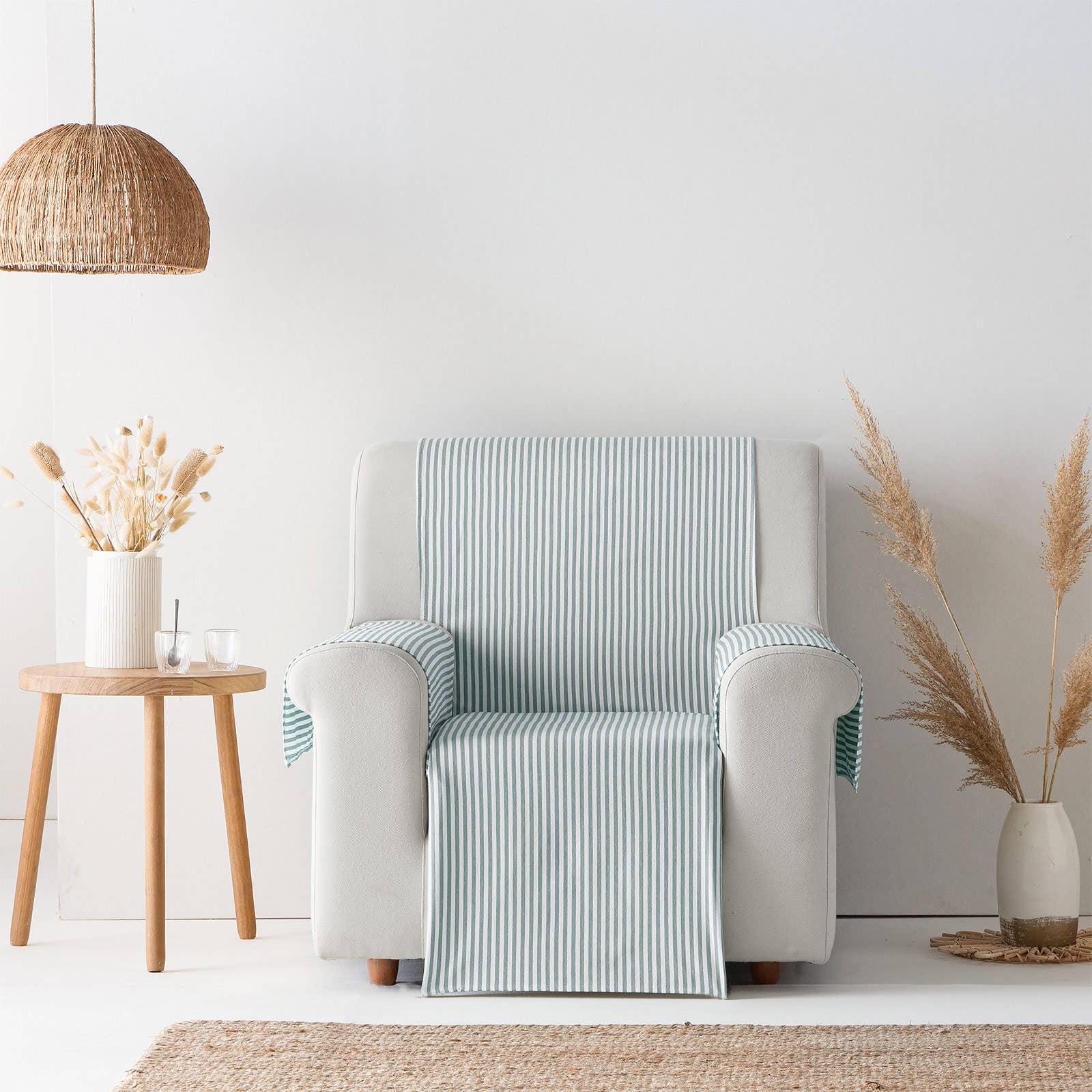 GAMUSI - Wholesale Chair/Sofa Slipcover - Smooth cotton plain sofa cover ALICANTE42