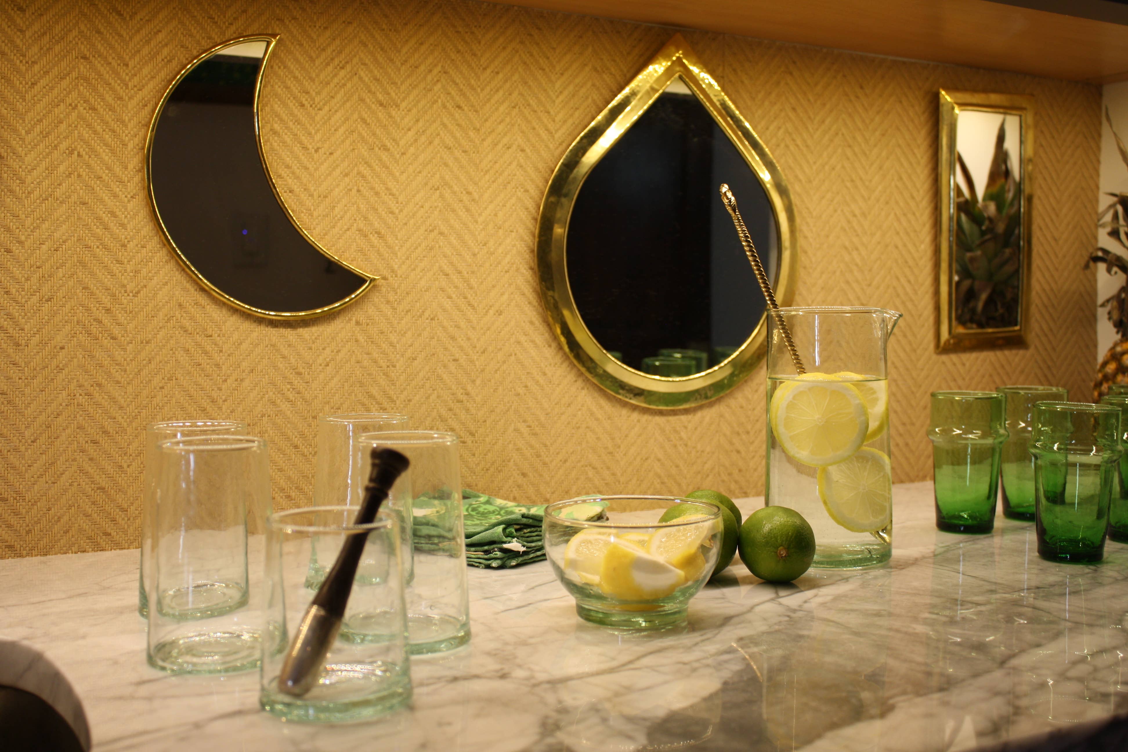 Voyage – Großhandel Wandspiegel – Messingspiegel – Halbmond Mittelgroß10