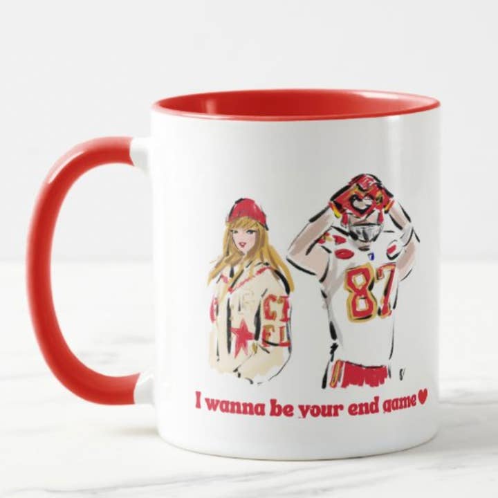 Jennifer Vallez - Wholesale Coffee Mug - Taylor & Travis Superbowl End Game Mug