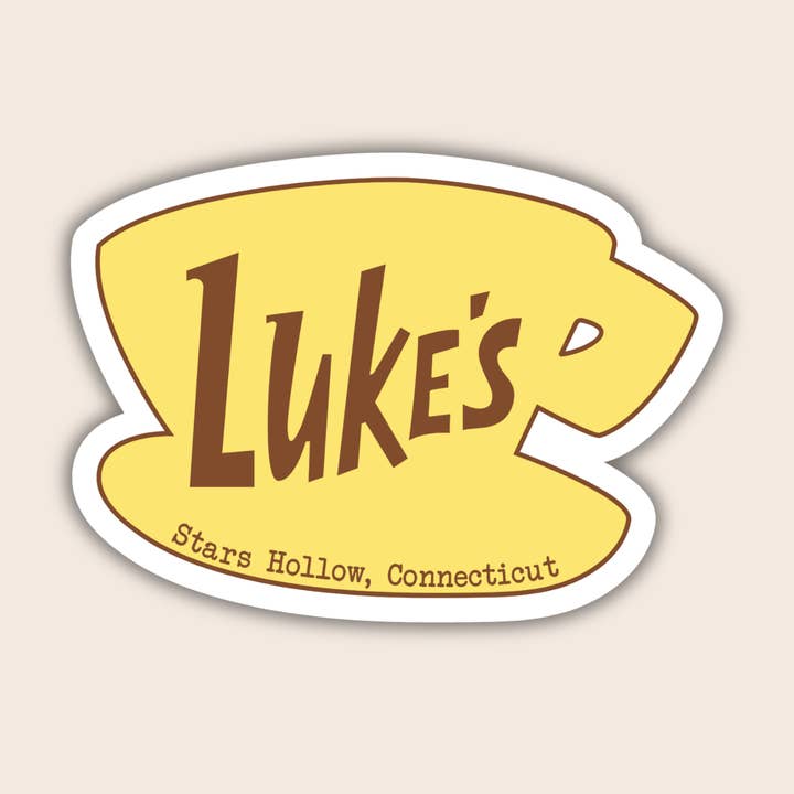 Autocollant de Luke (Gilmore Girls) pour la vente par Harper Grace Press