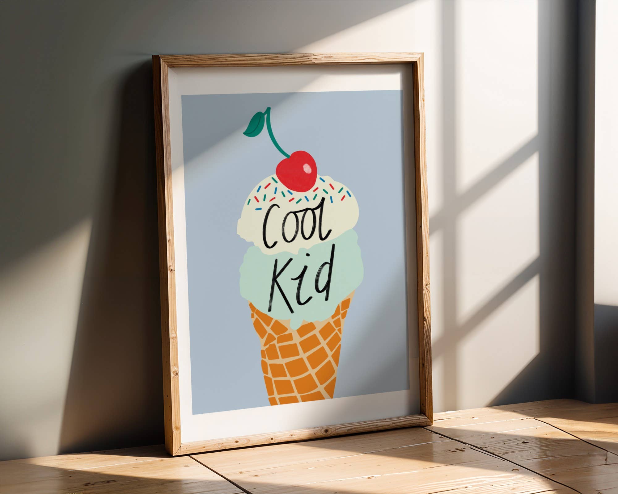 Emmy James Studio - Wholesale Art Print - Cool Kid Ice Cream Art Print8