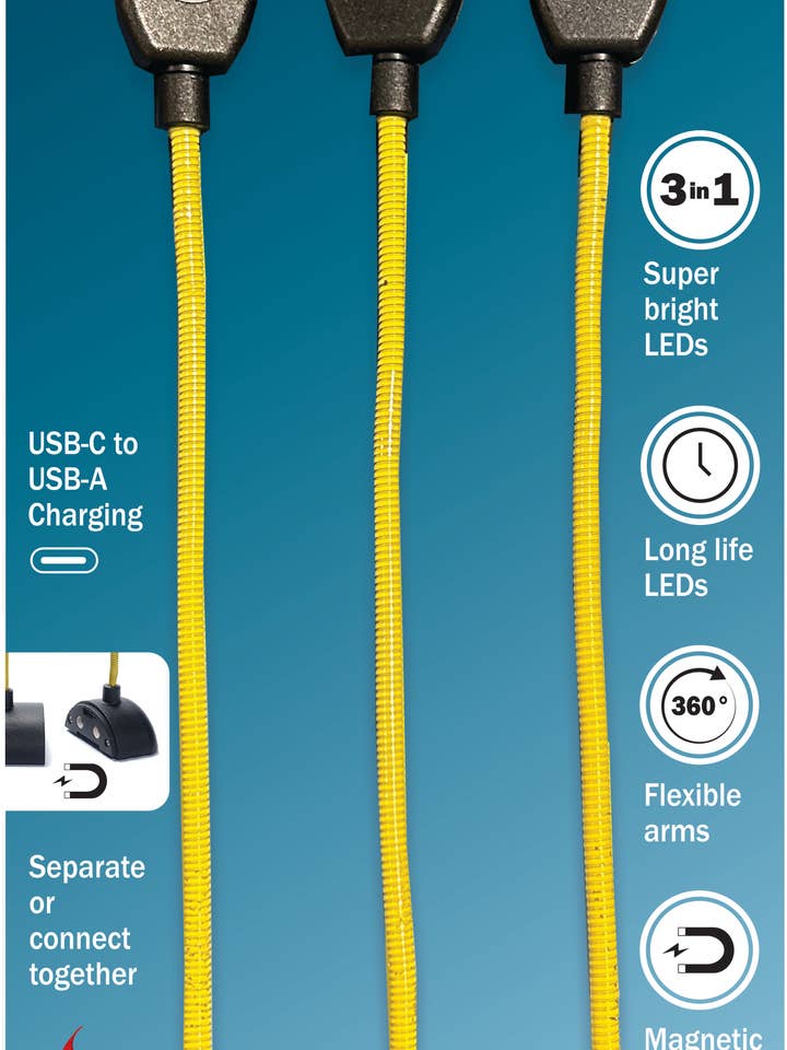 Jokari FLEX MAG LIGHT™ Lampe de Travail Magnétique 3-en-1 pour la vente par Jokari