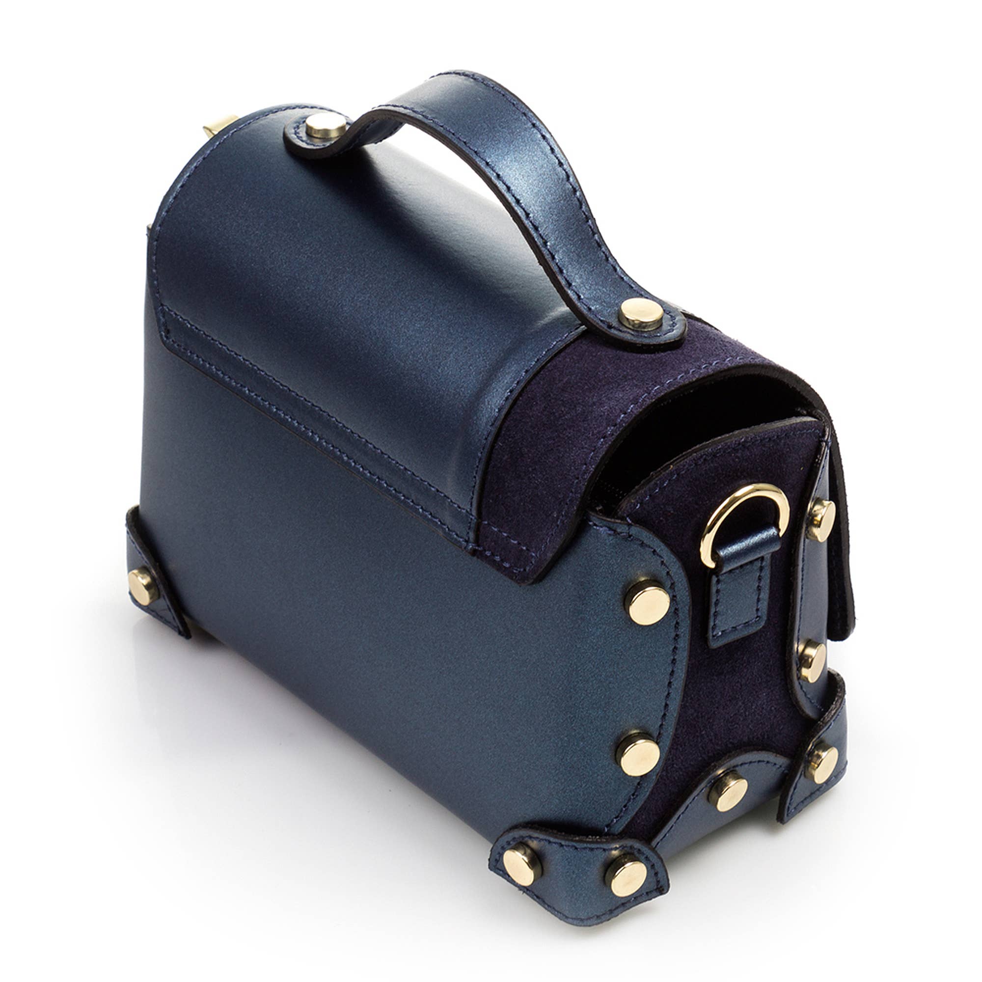 FIRENZE ARTEGIANI – Mala com alça superior – Mulher por atacado – Bolsa feminina Agerola. Couro genuíno Ruga Suede6