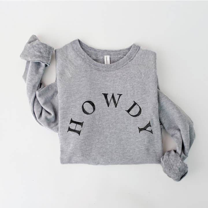 OAT COLLECTIVE - Wholesale Graphic Sweatshirt - Women's - HOWDY Â Sweatshirt