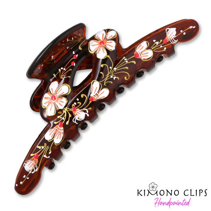 Kimono Clips - Wholesale Hair Clip - Women's - 625p Epic Hand Painted Clip