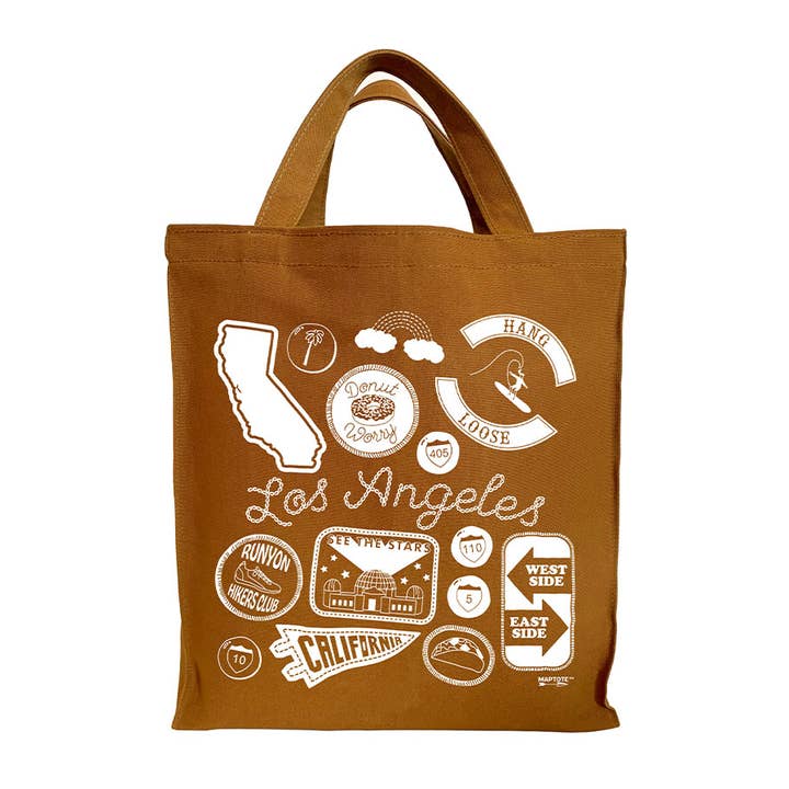 Los Angeles Shopper Tote for wholesale by Maptote