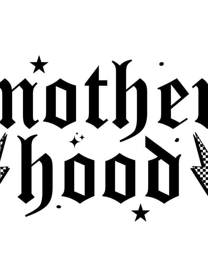 Checkered Mother hood DTF Ready to press for wholesale by HQL Apparel