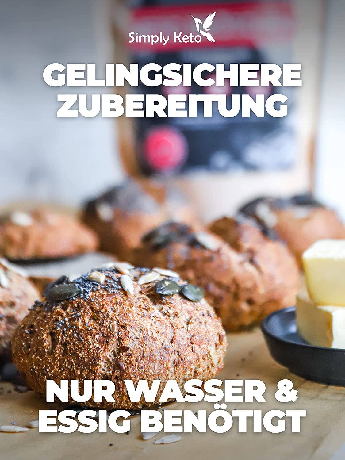 Simply Keto – Großhandel Brotbackmischungen – Keto Brötchen Backmischung6