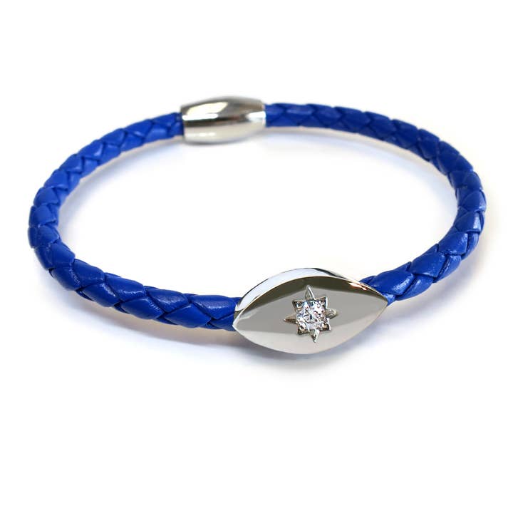 Liza Schwartz Jewelry - Wholesale Charm/Dangle Bracelet - Evil Eye Starlight Bracelet Silver - Click for more colors3