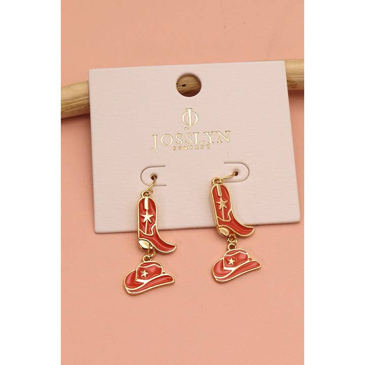 JOSSLYN by wall to wall - Venta al por mayor Pendientes colgantes - PENDIENTES COLGANTES PARA SOMBRERO Y BOTAS | 31E224804