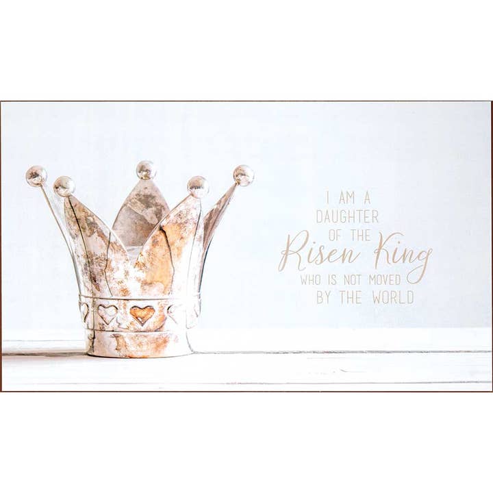 PLQ VÆG DATTER AF OPSTÅET KONGE MDF 15X9 for engroshandel hos Cottage Garden