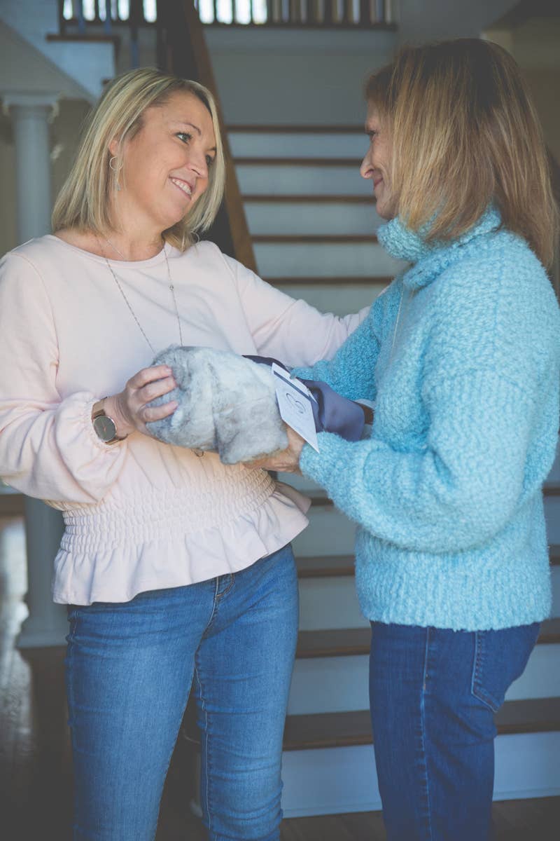 The Grandparent Gift Co. Inc. - Wholesale Throw Blanket - Softly Said  Blanket: Here For You, Encouragement Gift 80204