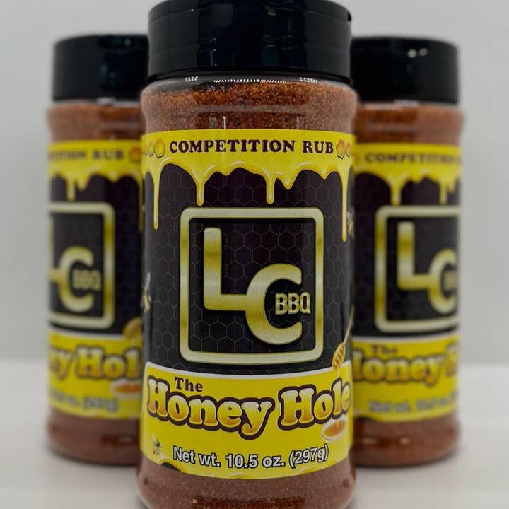 LC BBQ - Wholesale Rub - The Honey Hole - 10.5 oz Shaker