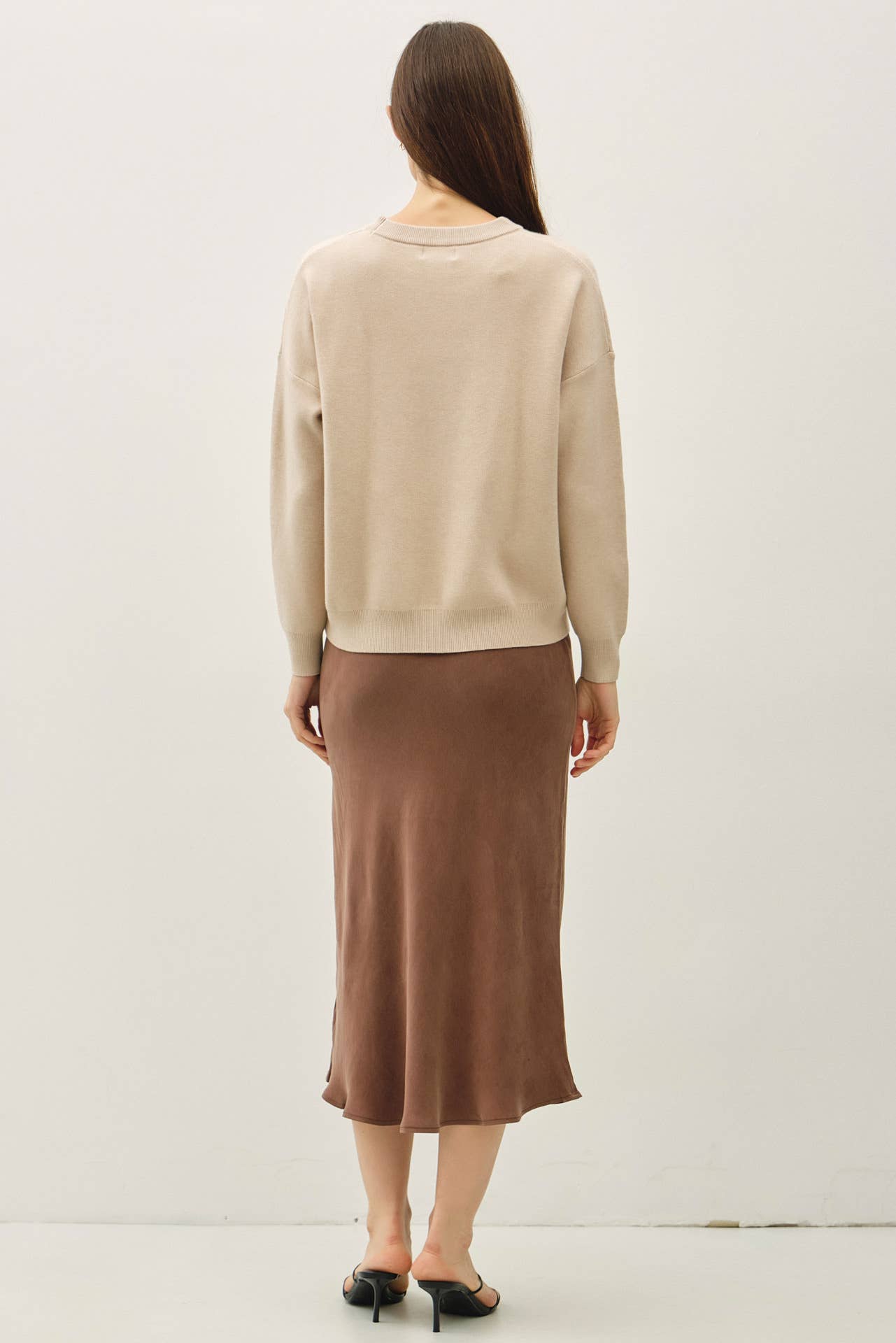 Be Cool - Wholesale Knit Sweater - Women's - CREW NECK BOXY FIT SWEATER7