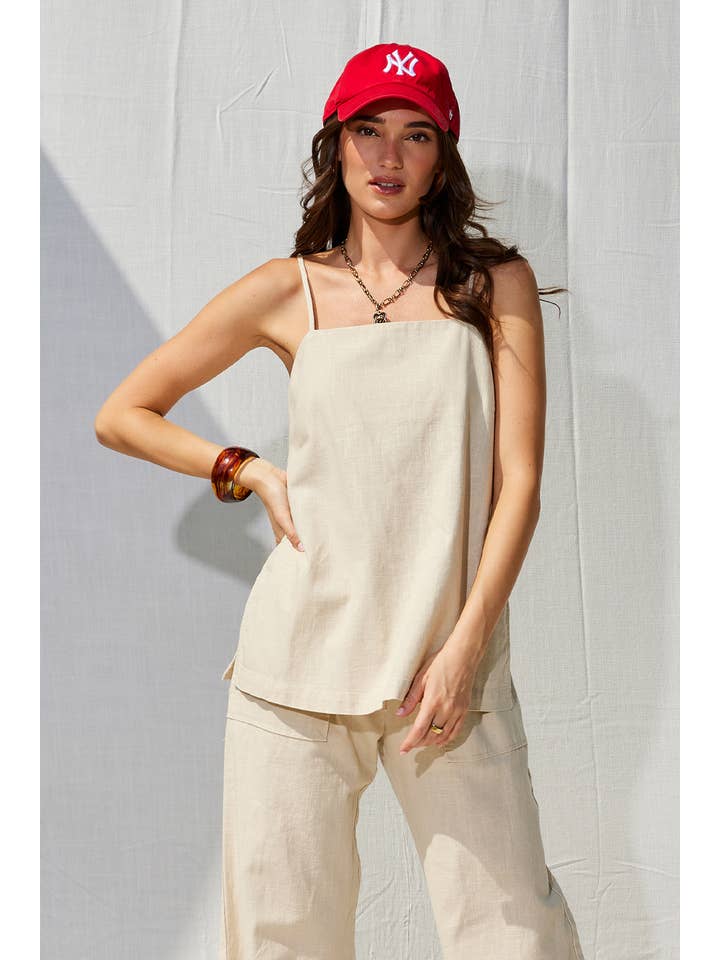 ILLA ILLA - Wholesale Top & Pant Set (NOT Loungewear) - Women's - Linen Top And Pants Set45