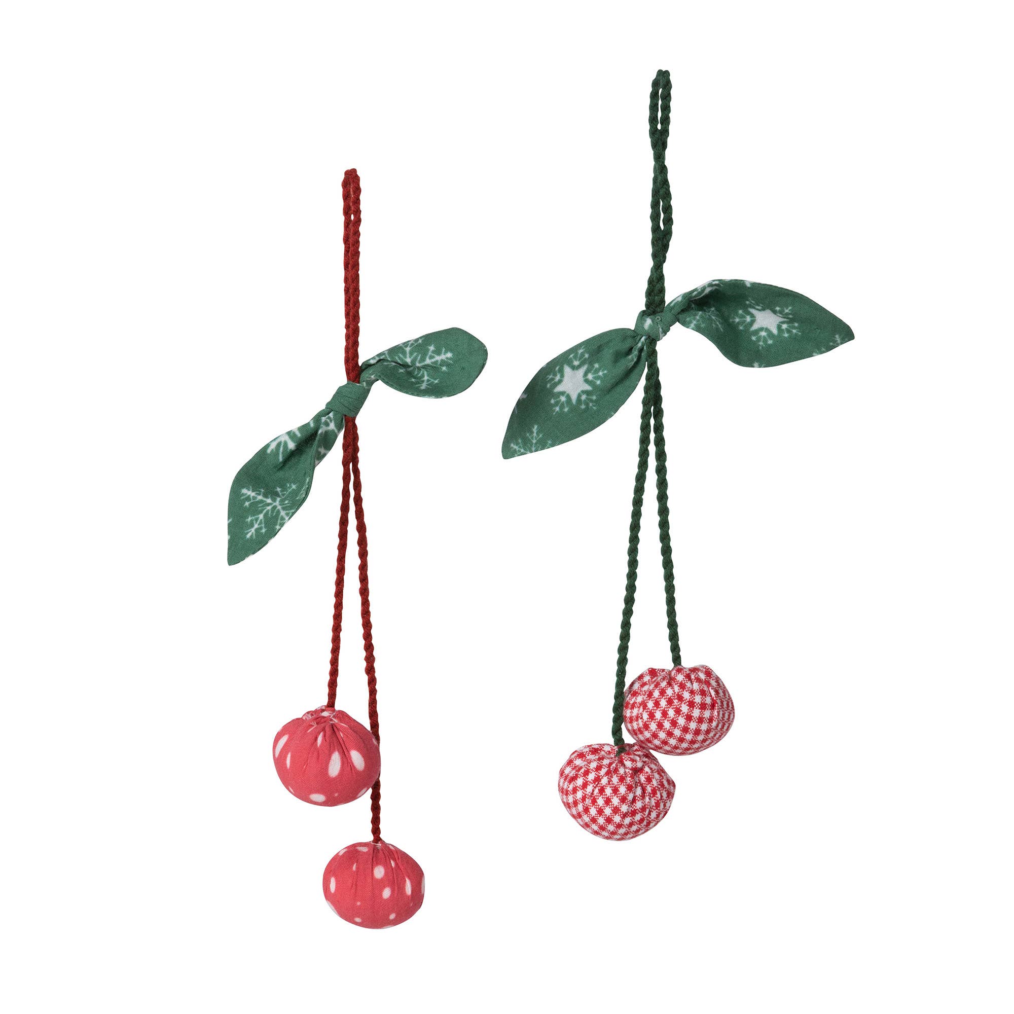 Park Hill Collection - Wholesale Ornament - Promo Hand Sewn Cherry Cluster Ornament0