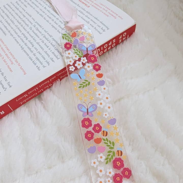 Elegance Create - Wholesale Bookmark - Spring Floral Bookmark2