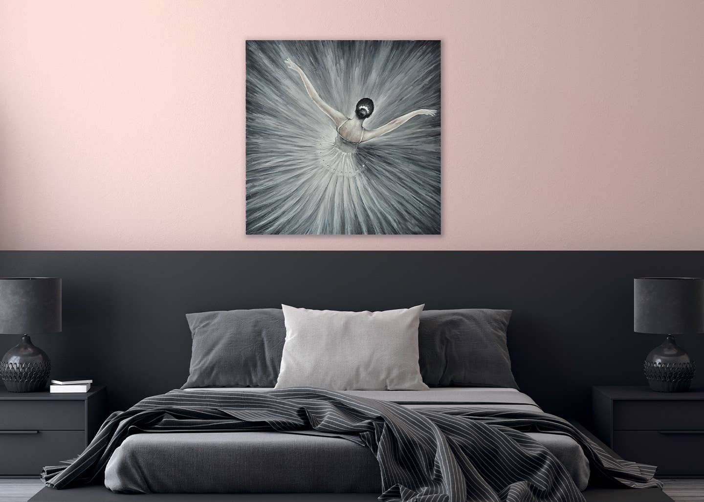 AGAVE S.R.L. - Wholesale Painting/Drawing - Hand-painted picture “Mademoiselle 100x100"1