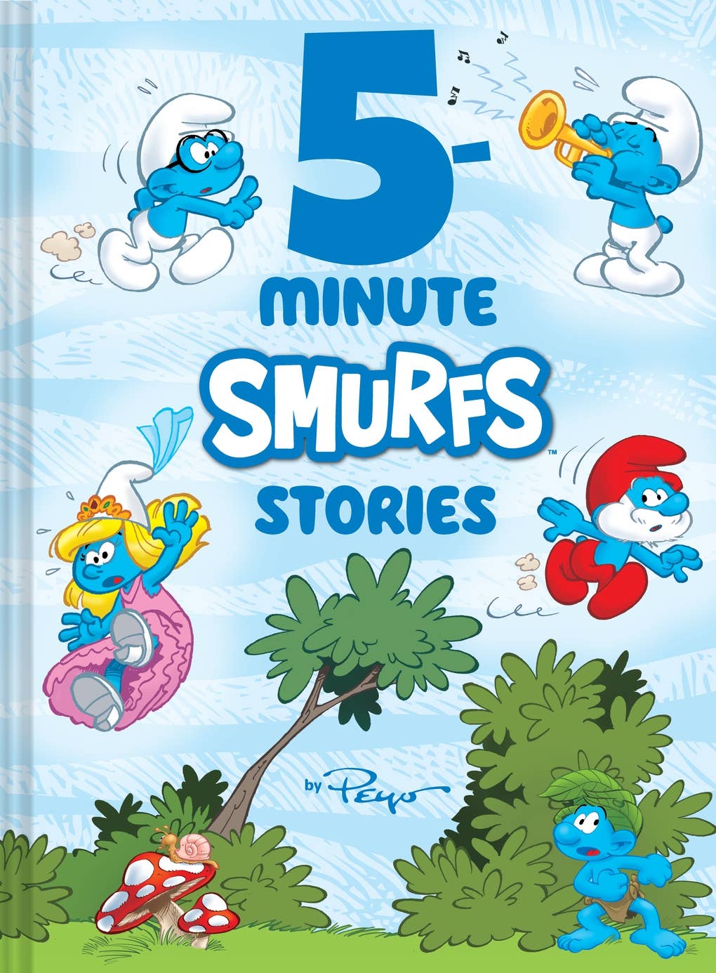 Abrams - Wholesale Preschool Book (3-5) - 5-Minute Smurfs Stories0