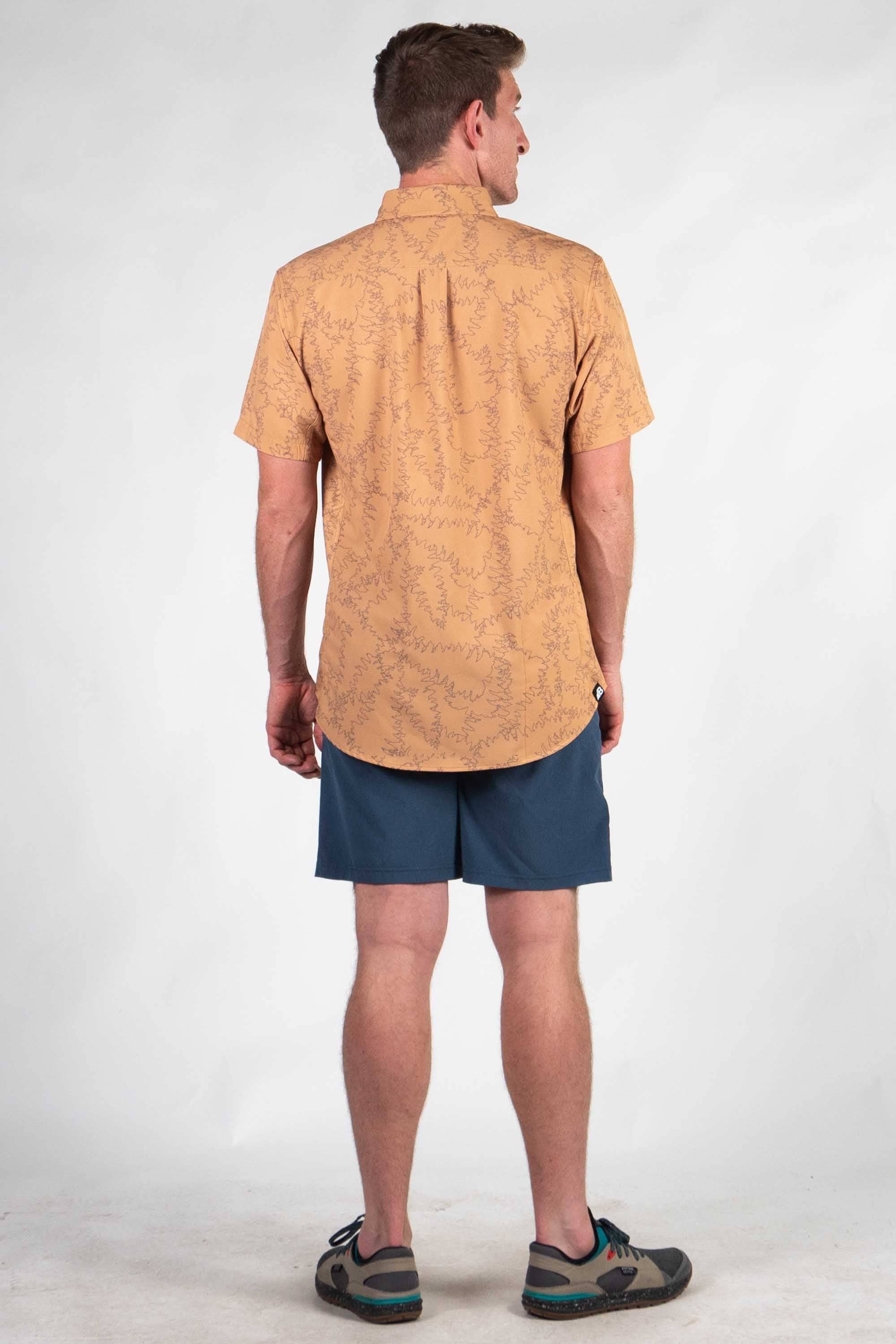 Belong Designs - Wholesale Button Down Shirt - Men's - Men's Vista Stretch Button Down36