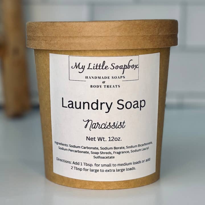 12oz Laundry Soap for wholesale by My Little Soapbox