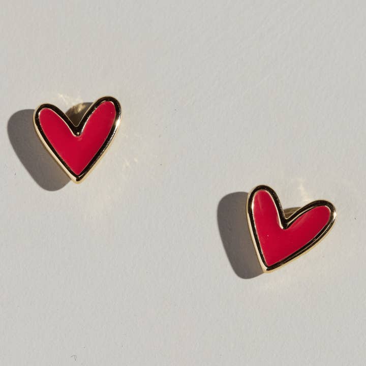 Crimson älskling dubbar för wholesale av Nickel and Suede