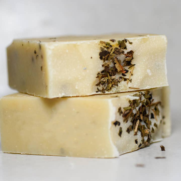 Eukalyptus & Patschuli Handgemachte Seife für den Großhandel von Gala Naturals