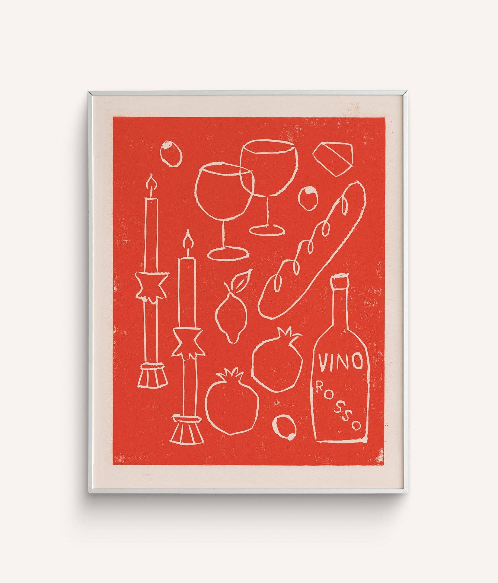 Phthalo Ruth - Wholesale Art Print - Vino Rosso Art Print