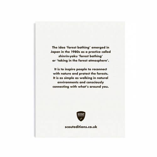 Scout Editions – wholesale Everyday greeting card – Forest Bathing Mini Card1