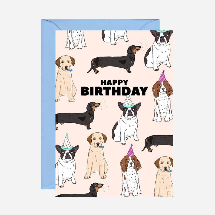 Biglietto di auguri per cani per la vendita all'ingrosso da parte di Pearl Ivy