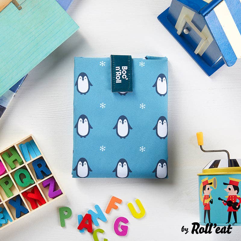 Brotzeit - Wholesale Zakje/kleedje voor voedsel - Roll'eat Boc`n`Roll ANIMALS Collection Sandwich Wrap wasbare snackzak broodzak5