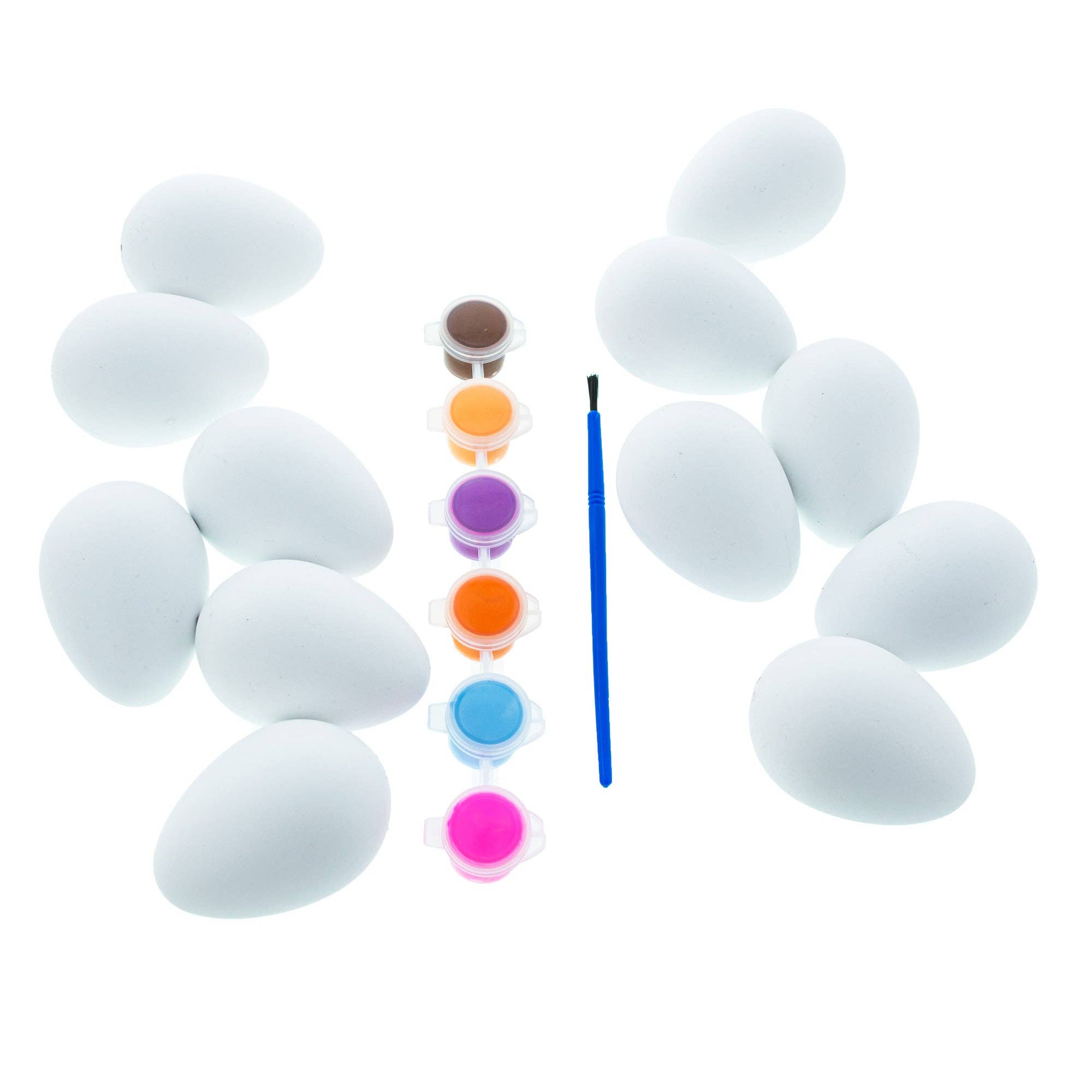 BestPysanky - Wholesale Doe-het-zelf-knutselset - Vrolijk paasei decoratiepakket: set van 12 plastic eieren1