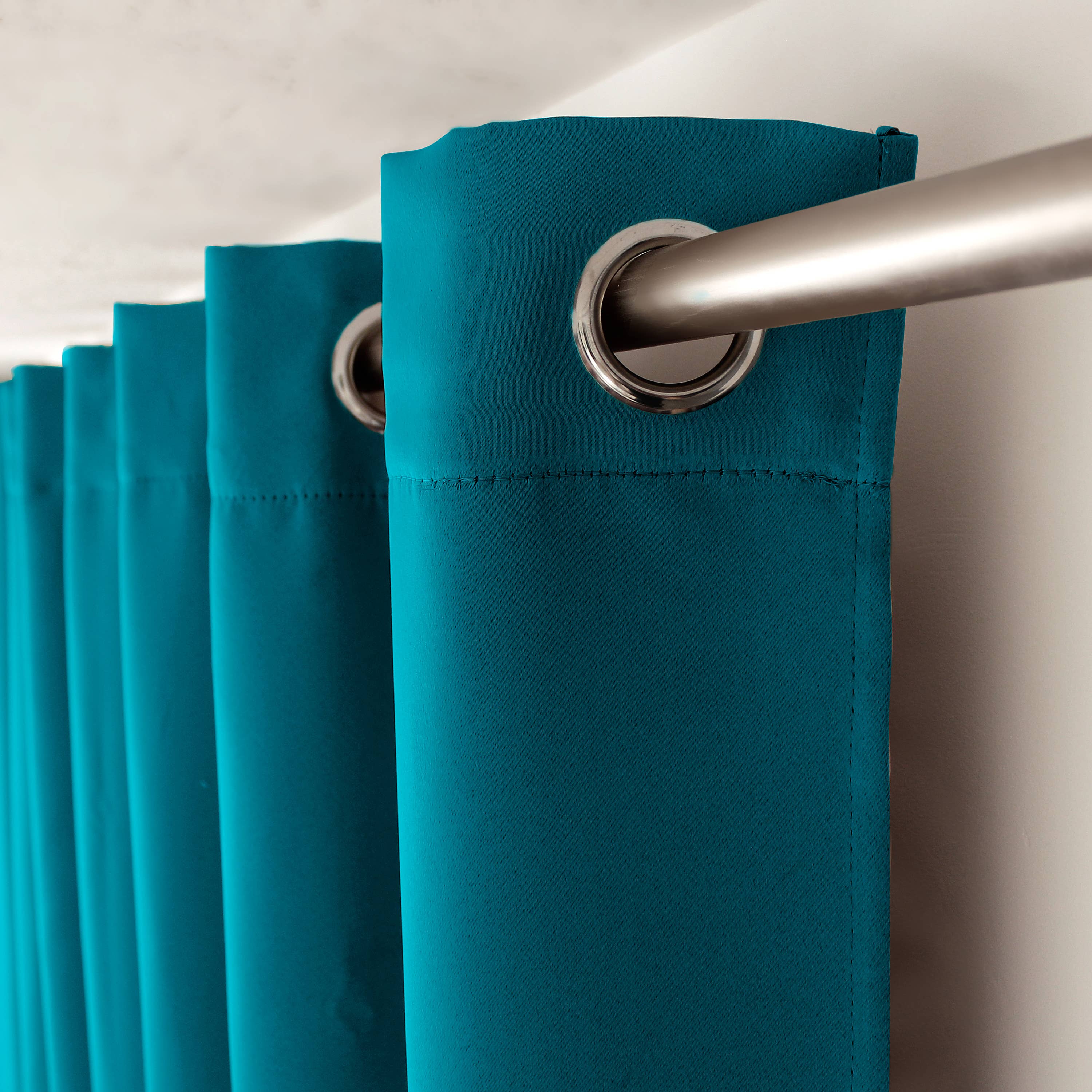 DECOSTARS - CmaDECO - Wholesale Curtain - Blackout Curtain with Grommets, 140x240cm, Liquorice Collection44