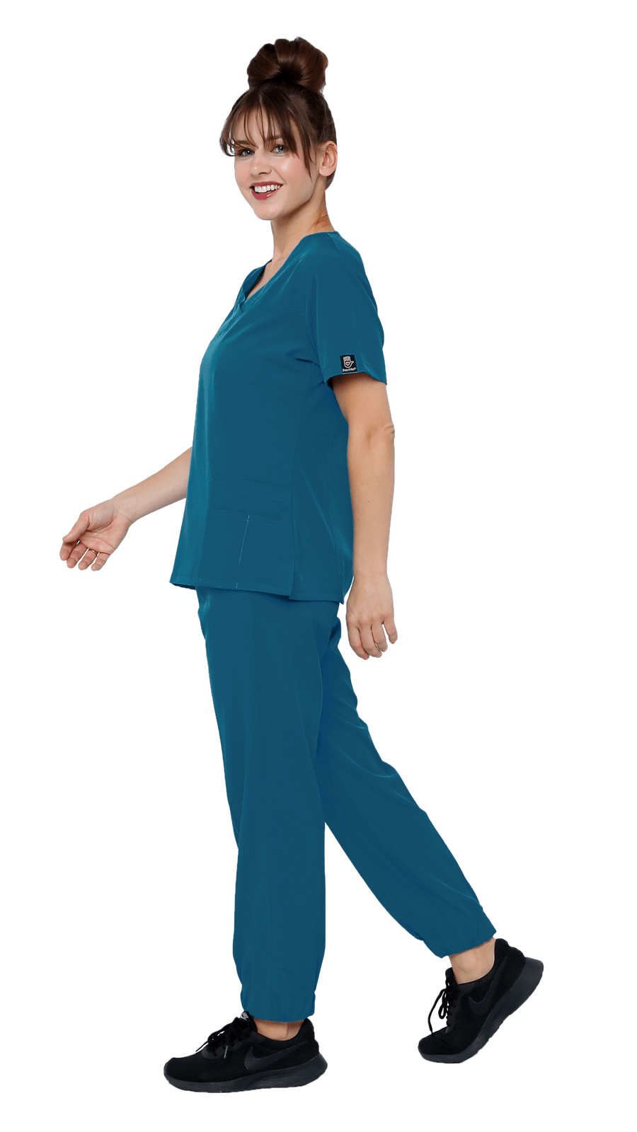 Dress A Med – wholesale Healthcare uniform – Women's – Women's 4-Way Extreme Stretch Jogger Scrubs - Style ST100-JR11