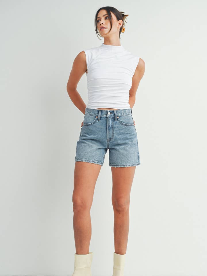 JBD - Wholesale Shorts - Women's - DH809N - MED - Longer Length Short