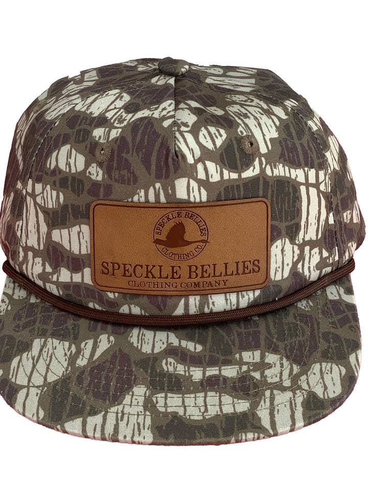 Logo Rec Leather Patch Rope for wholesale by Speckle Bellies Clothing Company