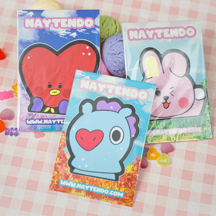 Naytendo - Wholesale Sticker - BT21 Koya BTS Peeker Anime