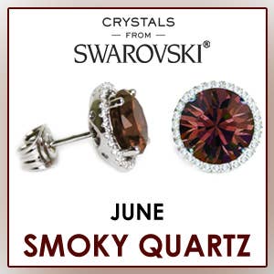 Glimmering Handmade - Wholesale Stud/Post Earrings - Birthstone Swarovski Crystal Handmade Silver Solitaire Studs5