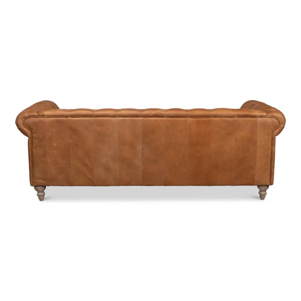 LOOMLAN - Wholesale Sofa - Chesterfield Kingston Sofa Tan Leather5