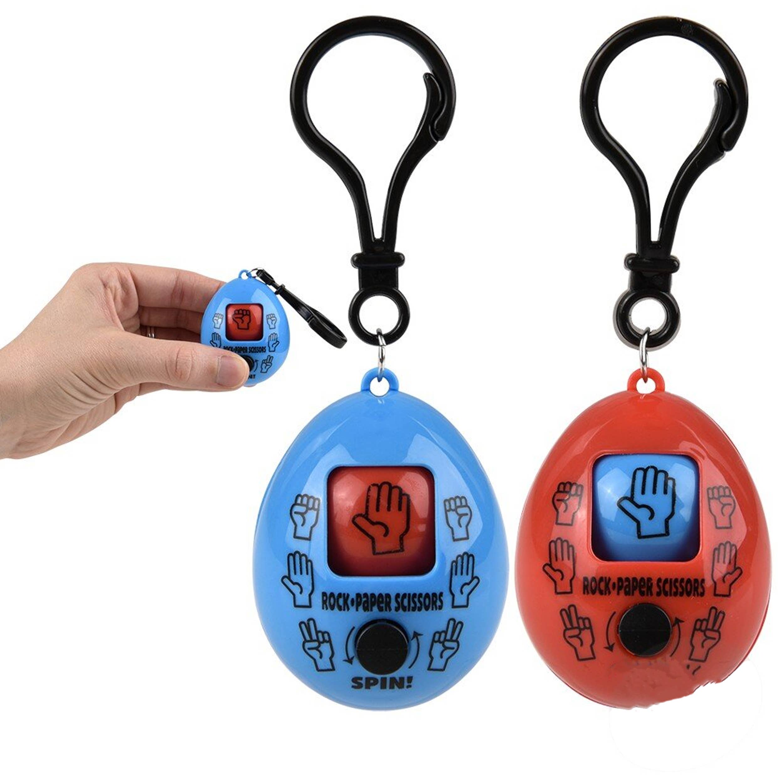 PR GROUPS LLC - Wholesale Classic Toy - Kids - Rock Paper Scissors Backpack Clip0