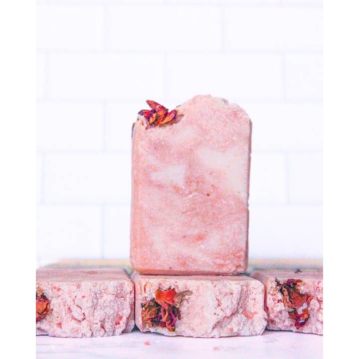 Rose de l'Himalaya - Barre de Spa au Sel Marin et Suif pour la vente par Blue Butterfly Botanicals