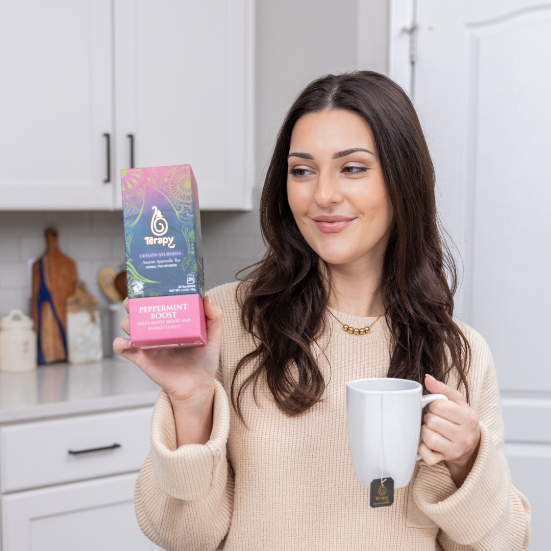 Terapy Ceylon Tea - Wholesale Health/Detox Tea - Peppermint Boost Ayurveda Tea3