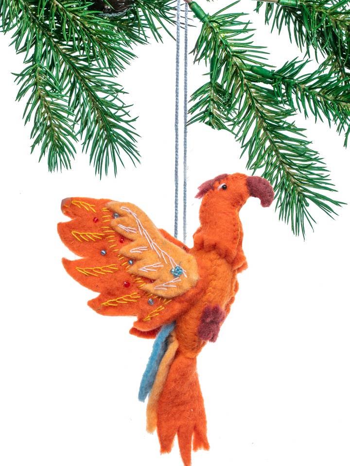 Phoenix Ornament for wholesale by Silk Road Bazaar